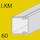 LKM trunking, trunking depth 60 mm