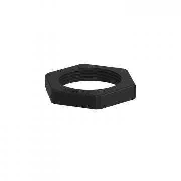 Locknut, metric thread, black