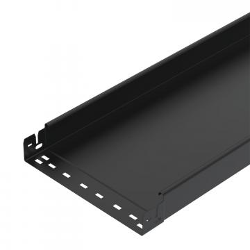 Cable tray MKS-Magic® 60, unperforated, black