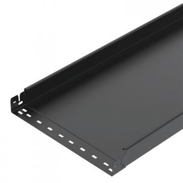 Cable tray MKS-Magic® 60, unperforated, black