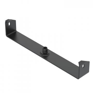 Centre suspension for cable tray, side height 60 mm, black