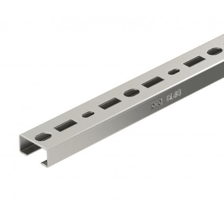 CML3518 profile rail, slot 17 mm, A2, perforated 1000 | 35 | 18 | 1.25 | Stainless steel | Bright, treated | 