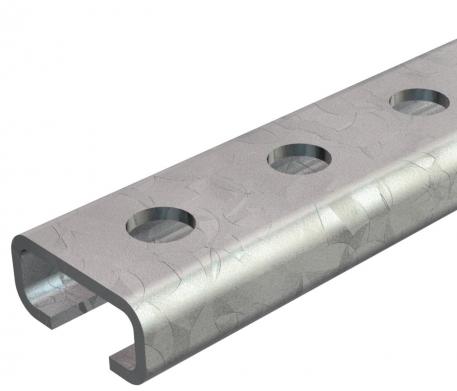 CL2712 profile rail, slot 12 mm, FT, perforated 2000 | 27 | 12.5 | 2 | Steel | Hot-dip galvanised | 