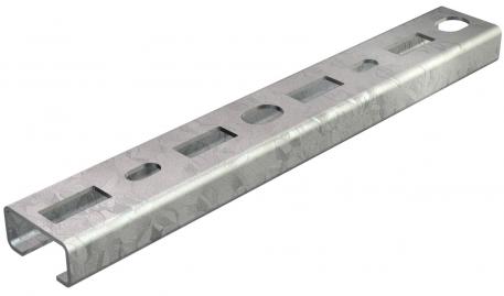 CL3015 profile rail, 16 mm slot, FT, perforated 1000 | 30 | 15 | 1.5 | Steel | Hot-dip galvanised | 