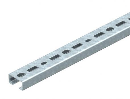 CM3015 profile rail, slot 16 mm, FS, perforated 2000 | 30 | 15 | 1.5 | Steel | Strip galvanized | 