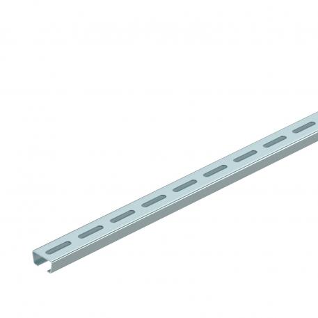 AML3518 anchor rail, slot 16.5 mm, perforated