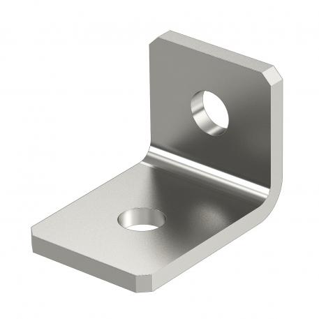 Mounting bracket, 90° with 2 holes A2 