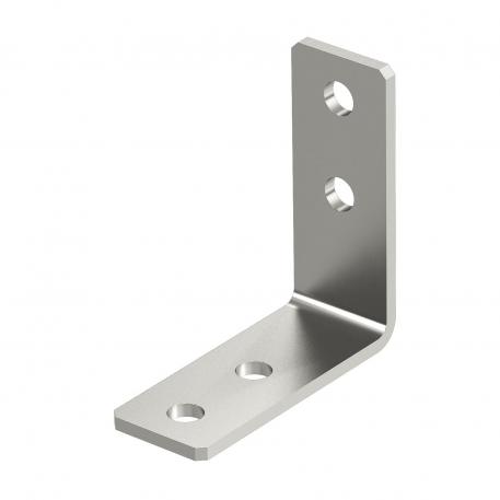 Mounting bracket, 90° with 4 holes A2 