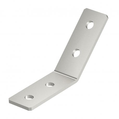 Mounting bracket, 45° with 4 holes A2 