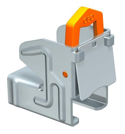 Beam clamp, for profile rail CM3518 57 | 39.5 | 54.3 |  |  | 39.5 | 57 | 5 | 11