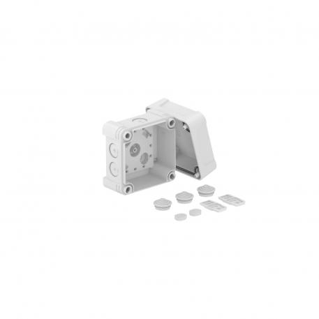 Junction box X 02 85x85x57 | 7 | IP67 | Light grey; RAL 7035