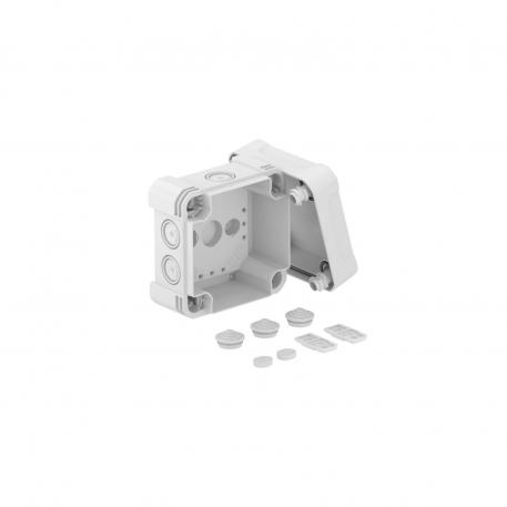 Junction box X 04 102x102x60 | 7 | IP67 | Light grey; RAL 7035