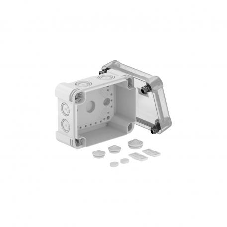 Junction box X 06 137x105x68 | 8 | IP67 | Grey / transparent