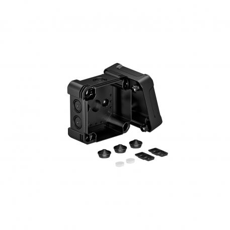 Junction box X 04 102x102x60 | 7 | IP67 | Graphite black; RAL 9011