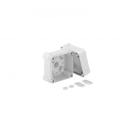 Empty housing X 02 85x85x57 |  | IP67 | Light grey; RAL 7035