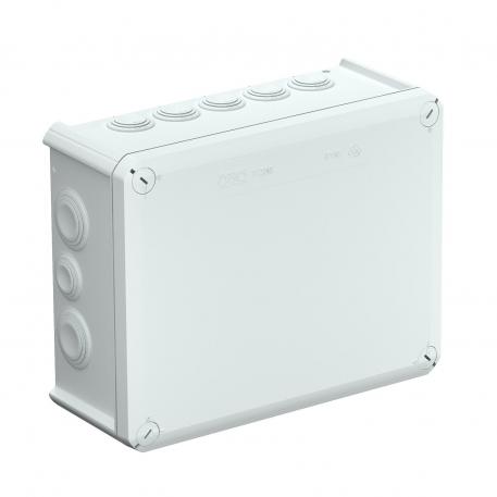 Junction box T 250, plug-in seal 225x173x86 | 16 | IP66 | Light grey; RAL 7035