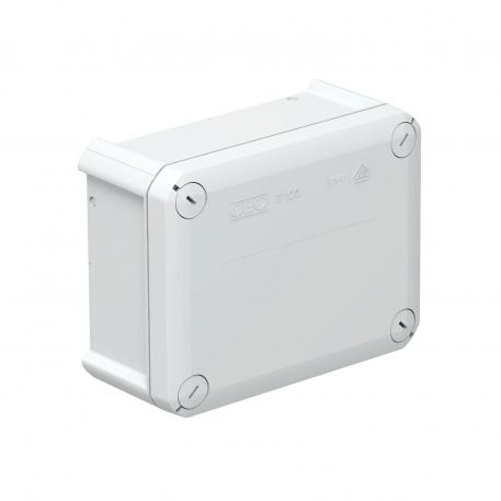 Junction box T 100, closed 136x102x57 |  | IP66 | Light grey; RAL 7035