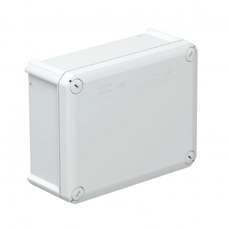 Junction box T 160, closed 176x135x67 |  | IP66 | Light grey; RAL 7035