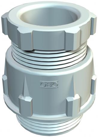 Cone cable gland, PG thread, light grey Pg 9