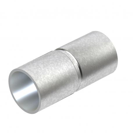 Hot-dip galvanised steel sleeve, without thread 