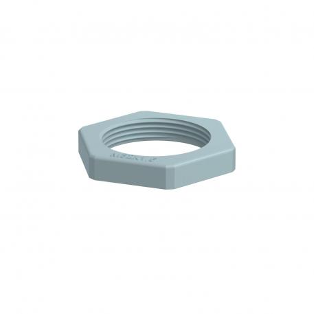 Locknut, metric thread, silver grey M32_x_1,5 | 41