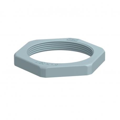 Locknut, metric thread, silver grey M50_x_1,5 | 60