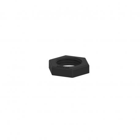 Locknut, metric thread, black M16_x_1,5 | 22