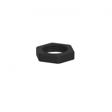 Locknut, metric thread, black M20_x_1,5 | 26