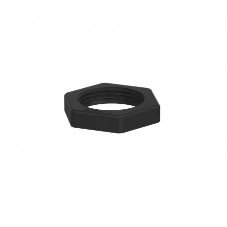 Locknut, metric thread, black M25_x_1,5 | 32