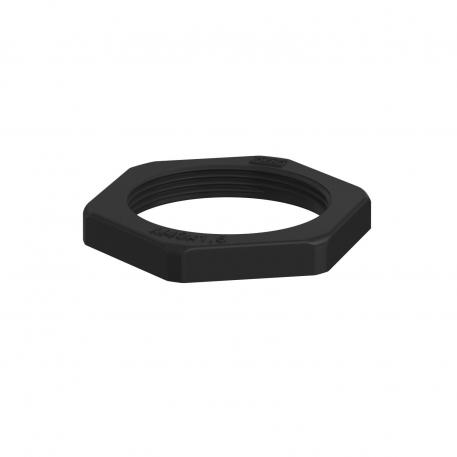 Locknut, metric thread, black M40_x_1,5 | 50