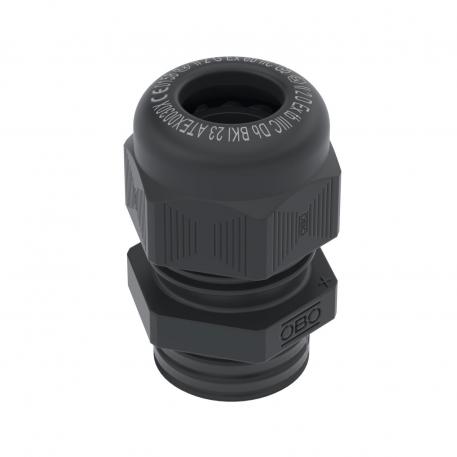 Cable gland, EX area, metric thread, black  |  | M20 x 1,5 | no | Black