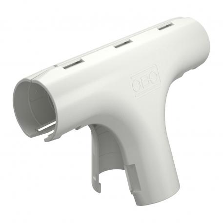 Quick pipe T piece, pure white 77 | M25