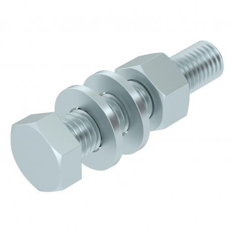 Hexagonal bolt M12 F 12 | 60 | 19 | 12 | Steel