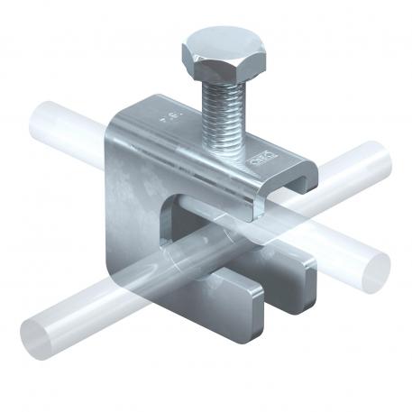  VARIO earthing terminal for reinforced steels  | FL30x3-4mm /Rd 8-10 x Rd 6-14 | 