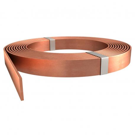 Flat conductor, copper 25 | 3