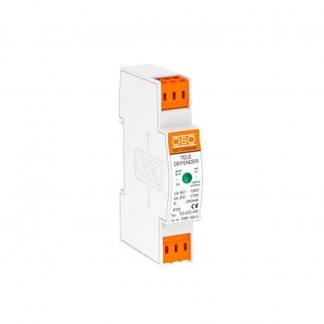 Combination protection device for ISDN and DSL systems 2 |  | 120 | 170 | Terminal