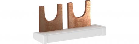 Copper bridges with step width 17.6 mm 