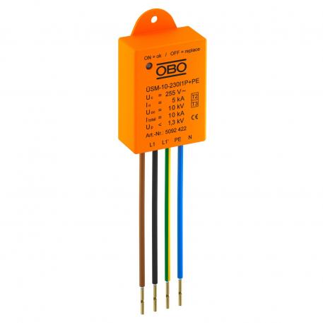 Surge protection module ÜSM 10 1+N/PE | 255 | IP20