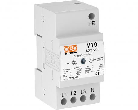 SPD V10 Compact, 255 В 3+N/PE | 255 | IP20