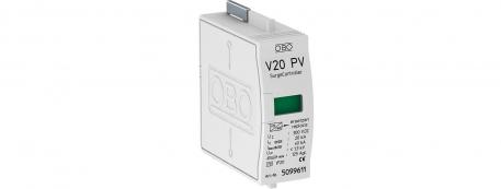 PV cover ‒ surge arrester, type 2