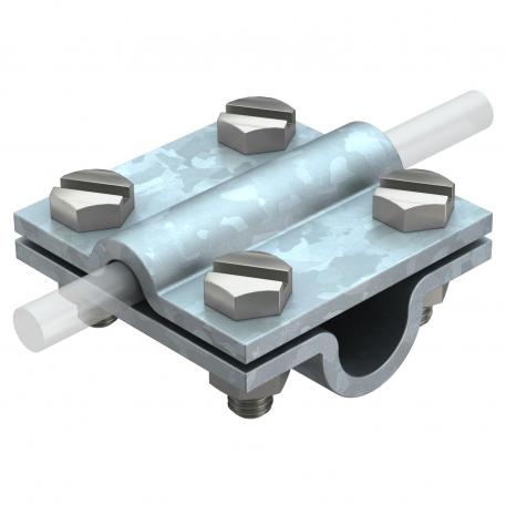 Cross-connector for Rd 8−10 x Rd 16 Rd 8-10 x 16 | Hot-dip galvanised