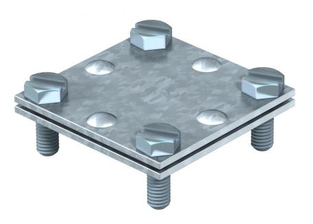 Cross-connector for flat conductor