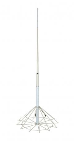 19 m air-termination rod with 12-legged air-termination rod stand