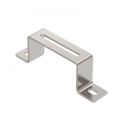 Stand-off bracket A4 100 | Screw-on | Stainless steel | Bright, treated