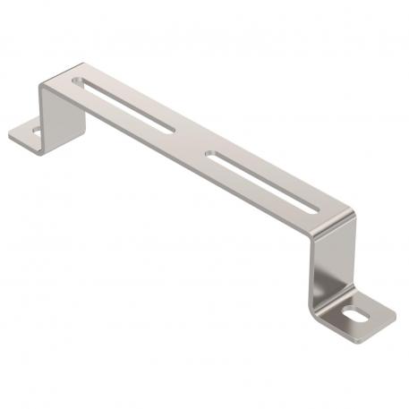 Stand-off bracket A4 200 | Screw-on | Stainless steel | Bright, treated