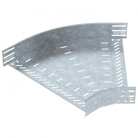 45° bend 85 FT 500 | Steel | Hot-dip galvanised | zinc