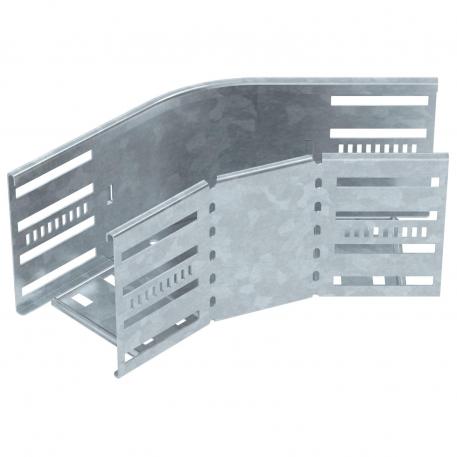 45° bend 110  FT 100 | Steel | Hot-dip galvanised | zinc