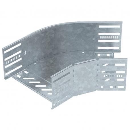 45° bend 110  FT 200 | Steel | Hot-dip galvanised | zinc