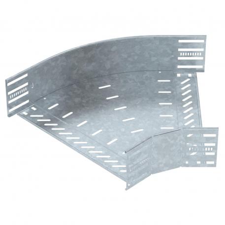 45° bend 110  FT 400 | Steel | Hot-dip galvanised | zinc