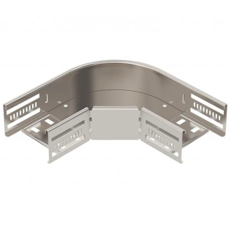 90° bend 60 A2 100 | Stainless steel | Bright, treated | stainless steel